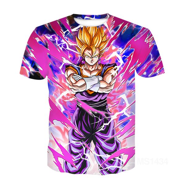 

2020 one piece summer harajuku t-shirt cool 100% cotton male clothes men new japan anime crew neck cartoon man short sleeve top