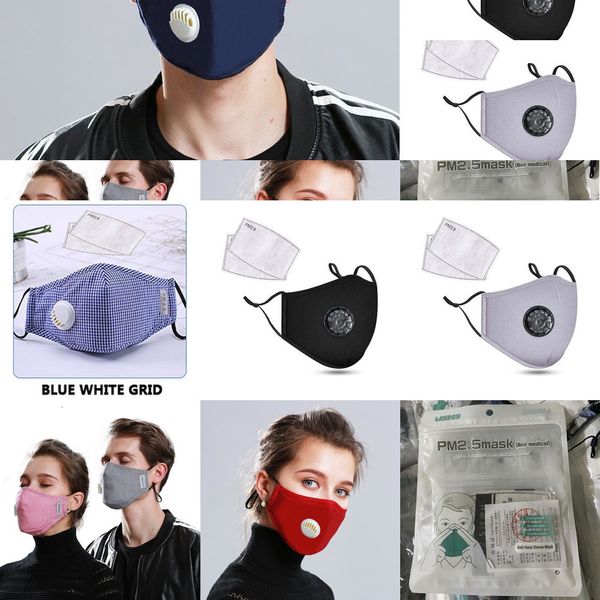 

adjusable designer masks 100pcs masks reusable face cotton pm2.5 protective 2pcs 5layers f ibfs wifq