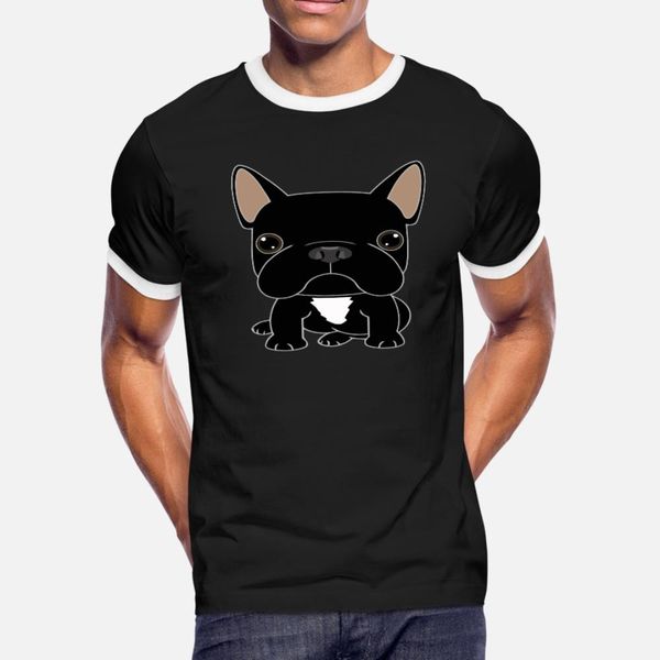 

frenchie t shirt men print short sleeve s-3xl pictures anti-wrinkle breathable summer natural shirt