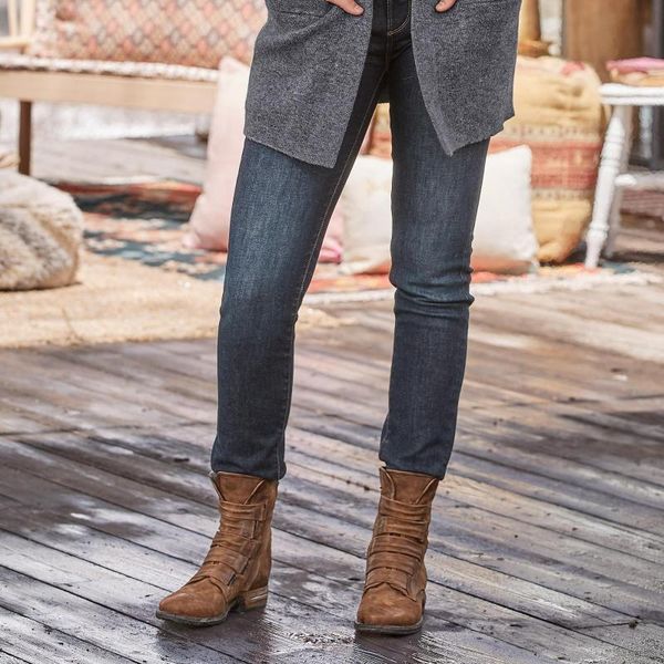 

fashion winter shoes women boots nice buckle wool decoration solid mid-calf leather thick high heel boot warm shoes women, Black