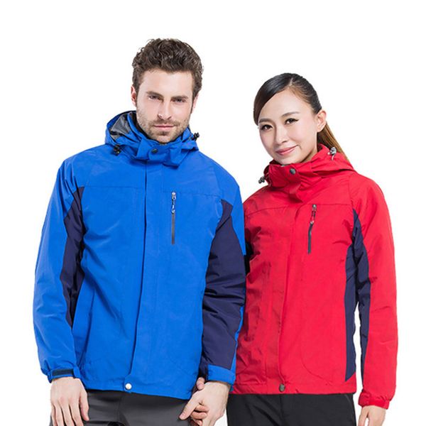 

new 2020 men women outdoor jackets windbreaker waterproof windproof camping hiking jacket coat for men fishing sports jackets, Blue;black