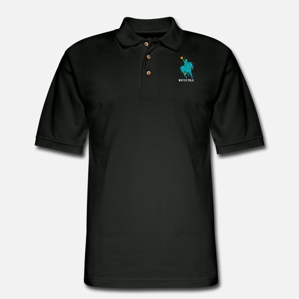 

water polo t shirt men knitted cotton crew neck original crazy casual spring autumn novelty shirt