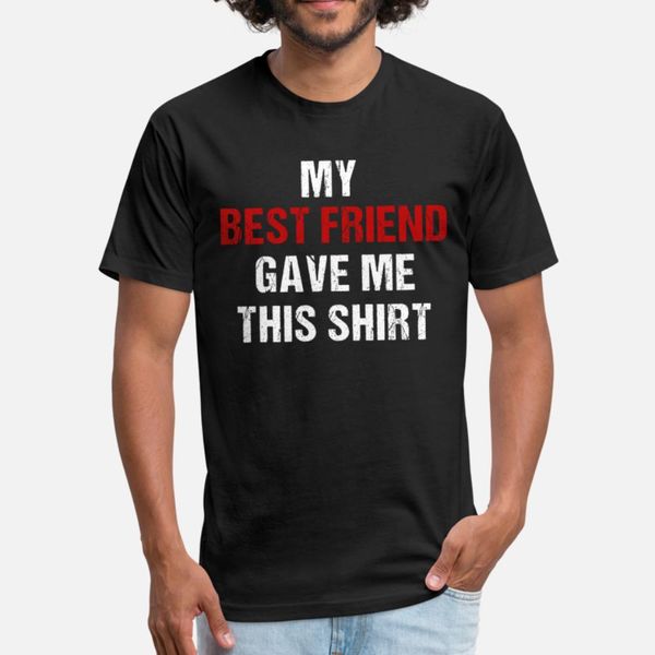 

friend t shirt men customized 100% cotton crew neck unique graphic new style spring autumn standard shirt