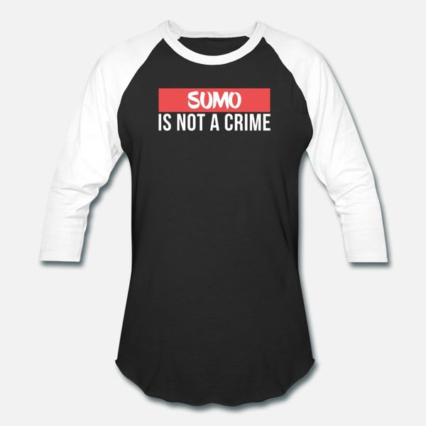 

sumo is not a crime martial arts t shirt men design cotton round neck kawaii graphic building summer pattern shirt