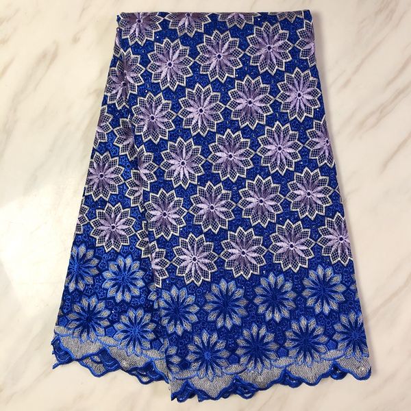 

new african lace fabric nigerian lace fabric white dubai swiss voile cotton lace fabric for sewing, Black;white
