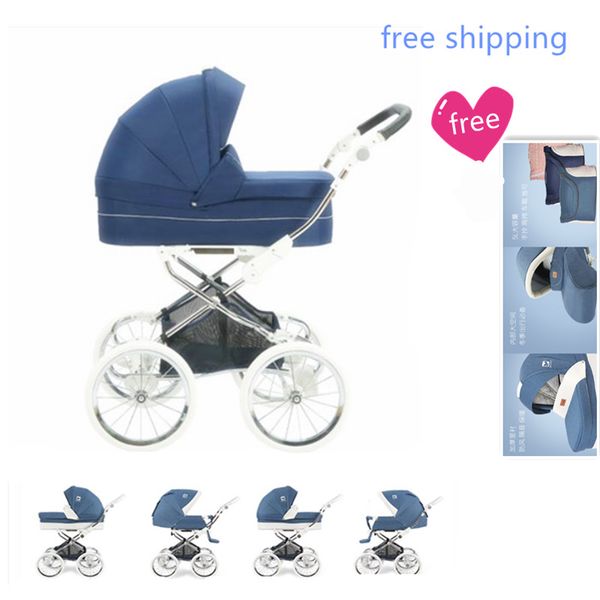 

isabell style cool baby retro pram baby stroller winter snow walker 2 in 1