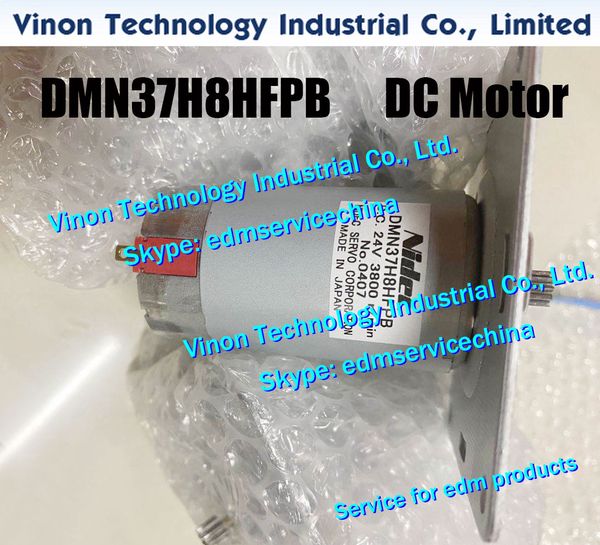 DMN37H8HFPB edm Tensão do motor CC 24 V, Velocidade nominal 3800 r/min (fabricado no Japão) para motor de escova CC da série Makino