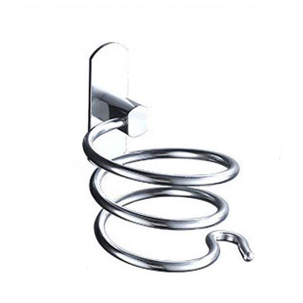 

household hairdryer organizer wall mounted support bathroom hair dryer rack