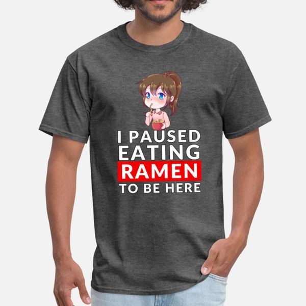 

японский ramen стиль аниме подарок футболка мужчины graphic tee shirt crew neck solid color graphic повседневный spring trend