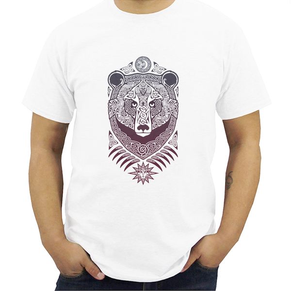 

man's forest lord t shirts viking valhalla t-shirt humor crew neck short sleeve tee shirt printed tshirt men streetwear