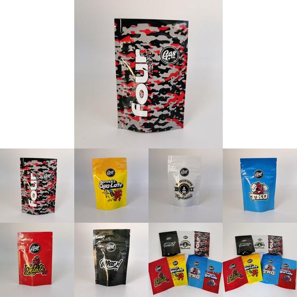 

gasco mylar bag retail package yukmouth kooi lato zipper bag 35g 1 8oz storage packaging for dry herb tobacco flower gas co