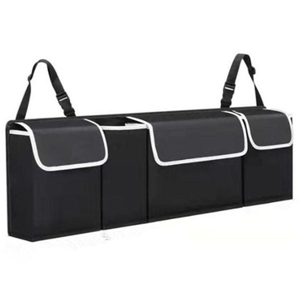 

oxford cloth auto space saving hanging foldable suv car rear seat storage bag trunk storage organizer box