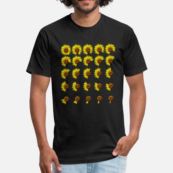 

подсолнухи потеря лепестки полноцветный футболка мужчины designs с коротким рукавом плюс размер 3xl homme fit дышащая весна letters рубашка