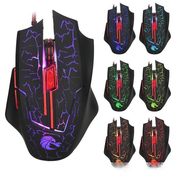 

2019 new hxsj 6d luminescent game peripheral mouse items