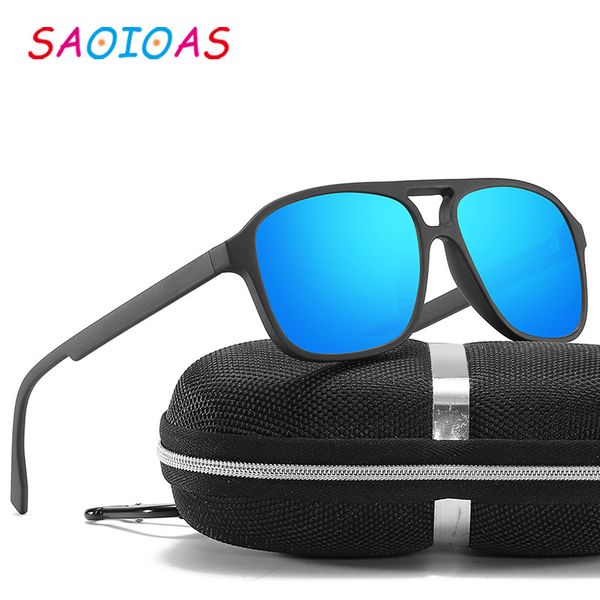 

saoioas men's women oval polarized sunglasses coating glasses sports sunglasses driving mirror outdoor fishing uv400, White;black