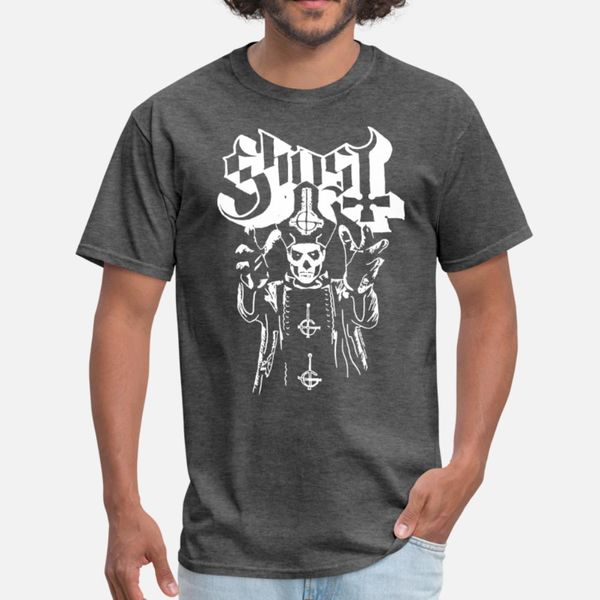 

ghost b c hands up papa emeritus black new officia t shirt men design 100% cotton size s-3xl standard graphic breathable summer style shirt