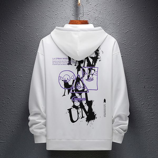 

осень / зима 2020 новые случайные хлопка фуфайки дизайнер hoodie высокого качества бренда свободный пуловер удобный и простой, Gray;blue