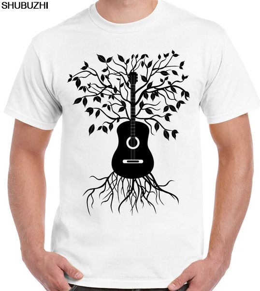

acoustic guitar tree - mens t-shirt electric bass amp strings men cotton tshirt summer fashion male tee-shirt euro size