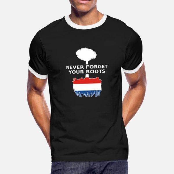 

holland netherlands dutch roots t shirt men designs 100% cotton size s-3xl family gift new fashion summer style original shirt