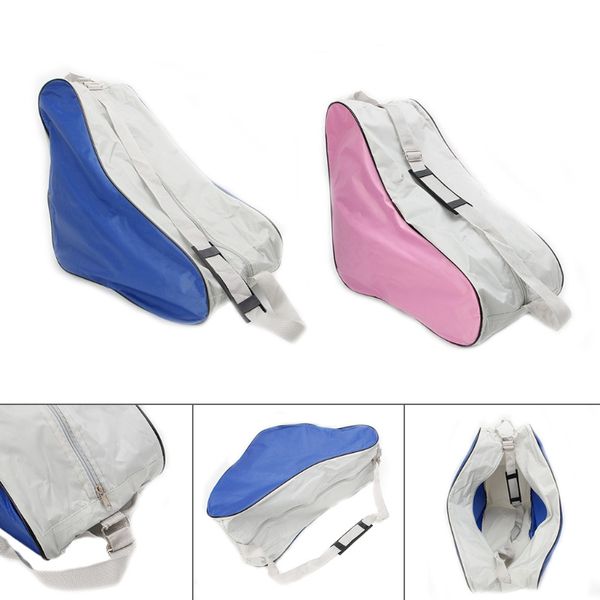 

skateboarding portable adjustable shoulder strap roller skating bag skates carry case