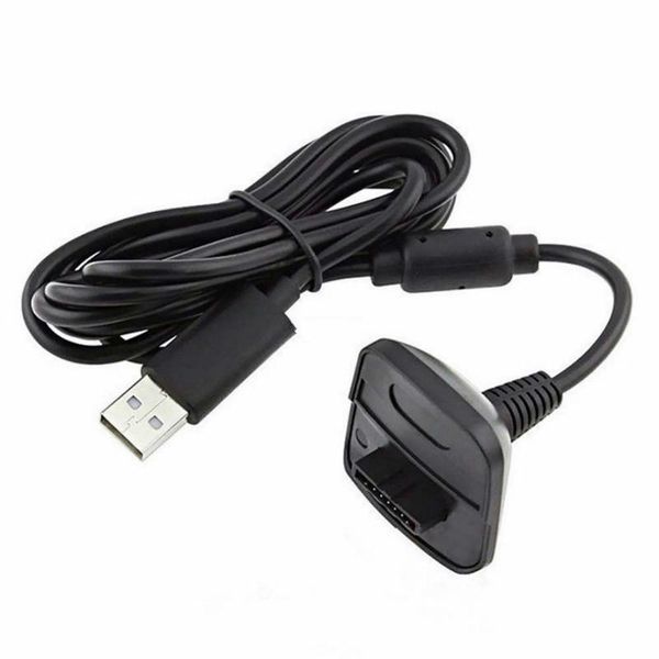 

usb charging cable wireless game controller gamepad joystick power supply charger cable game cables for xbox 360 (retail