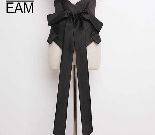 

wkoud eam 2020 new fashion simple black bandage belts for women wild dress beautiful belt cotton corset belt female tide pf032