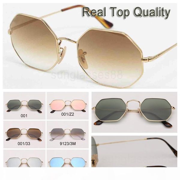 

octagon fashion sunglasses sun glasses woman lentes for women men ladies des lunettes de soleil pour hommes femmes with case and everything, White;black