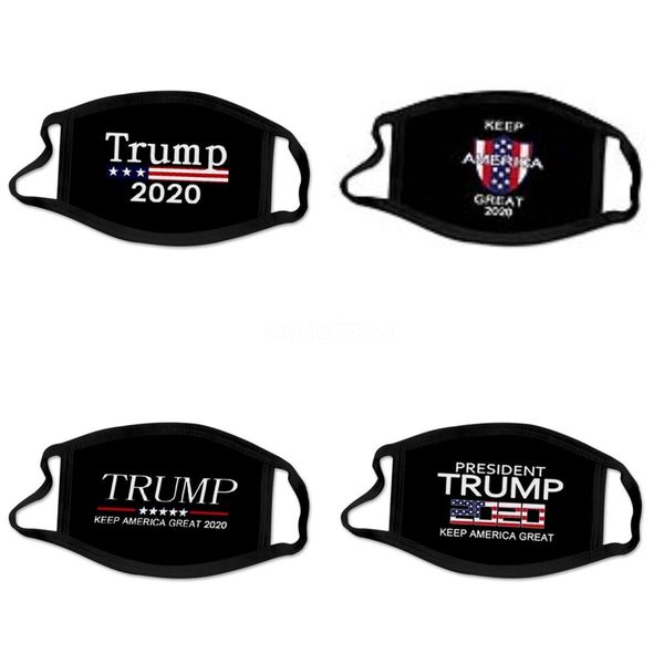 

face mask letter print breathable fashion masks unisexwashable cycling outdoor designer trump mask#552, Black