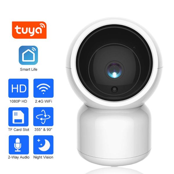 

mini cameras tuya camera 1080p smart life wifi ip 2mp hd security surveillance cctv wireless baby monitor network cloud sd card