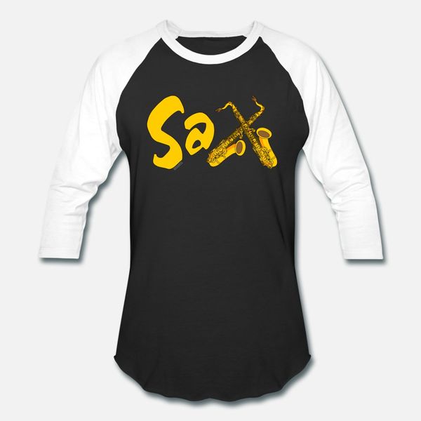 

gold sax t shirt men design tee shirt crew neck solid color cute breathable spring autumn cool shirt
