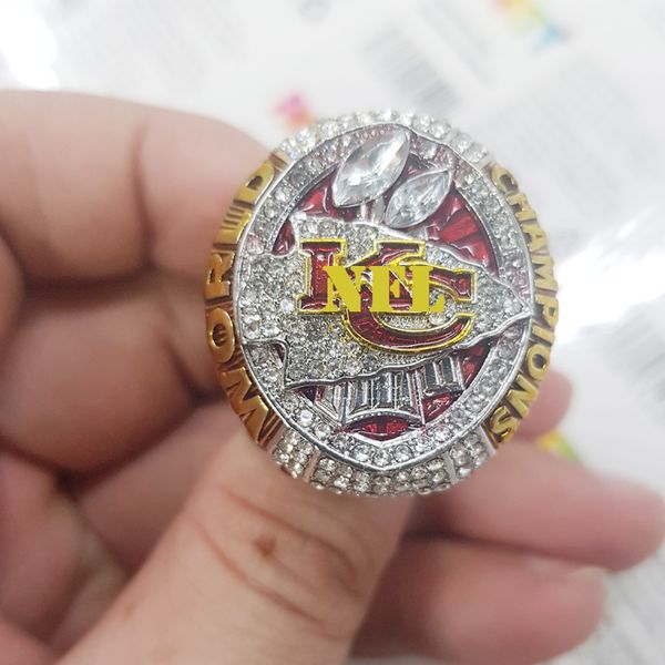

2020 Kansas 2019 City Chiefs champion rings football world Championship ring Jewelry Fan Gift