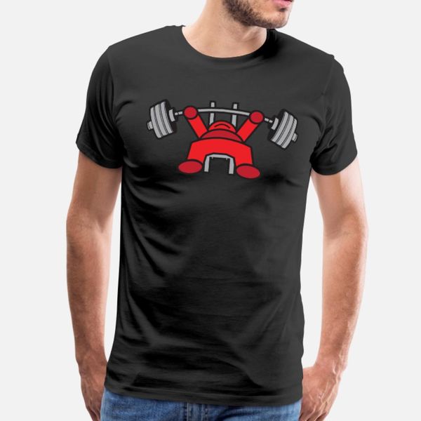 

kawaii bench press red t shirt men designer short sleeve o neck vintage fitness new style summer style novelty shirt