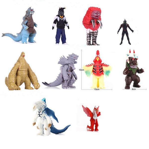 Action Figures Bambola mobile Modello giocattolo Jongens Kid Kind Speelgoed Anime Cartoon Movie Ultraman Monsters Gojira