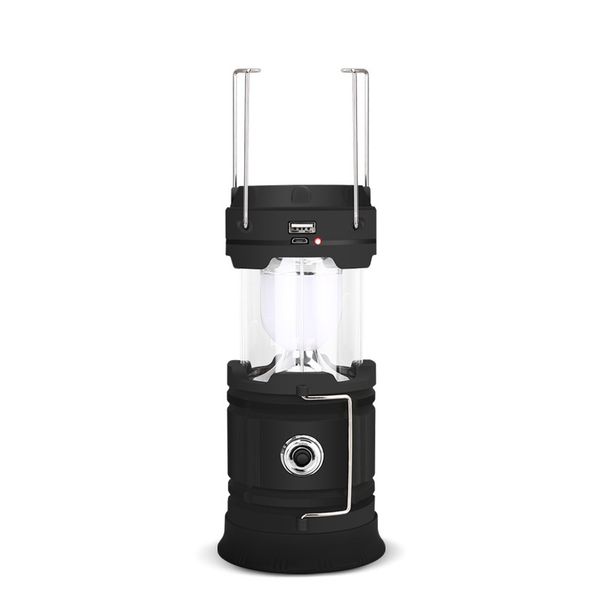 

portable lanterns fishing camping lamp lantern 5w led cob outdoor waterproof light with hook