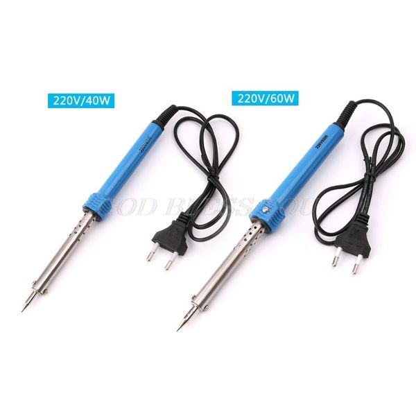 

220v electric soldering iron manual welding external heated soldering tool 40w 60w