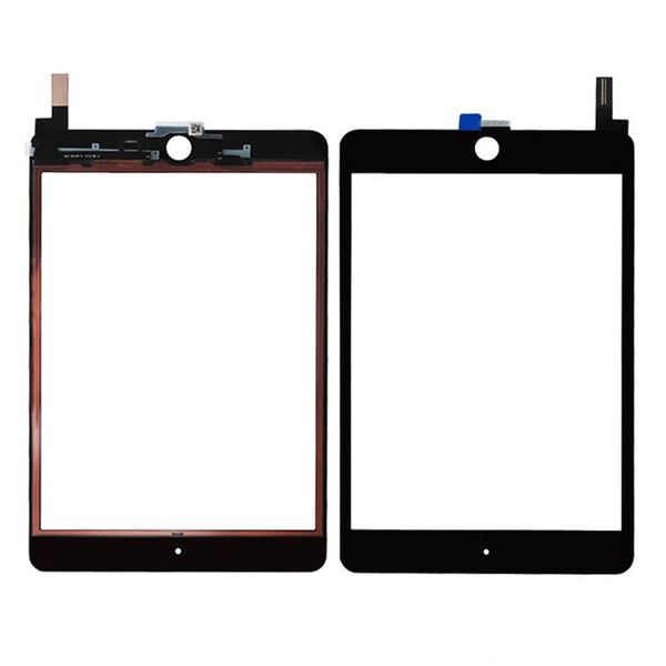 

100% new touch screen glass panel with digitizer replacement for ipad mini 4 black and white dhl