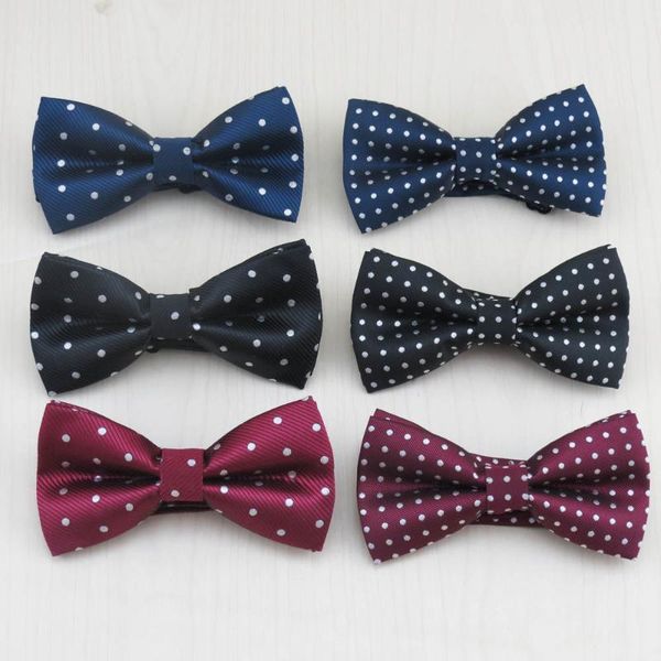 

han edition men's leisure dot bowtie/high-end atmosphere/boys favorite gift fashion bow tie dark color gravata, Blue;purple