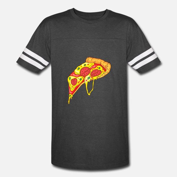 

pizza t shirt men custom short sleeve crew neck leisure graphic funny summer natural shirt