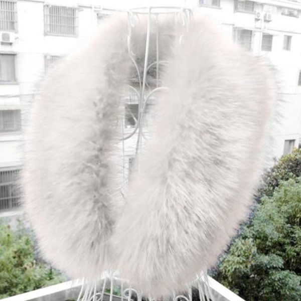 

scarves wide fur pashimina collar faux scarf raccoon shawl winter female fashion large to choose, Blue;gray
