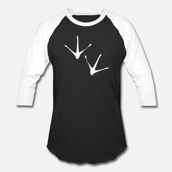 

bird tracks footprints steps icon icon t shirt men designing cotton o-neck standard loose humor spring outfit shirt