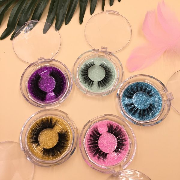 

false eyelashes logo stickers regular 3d mink 50pairs/lot eye lashes