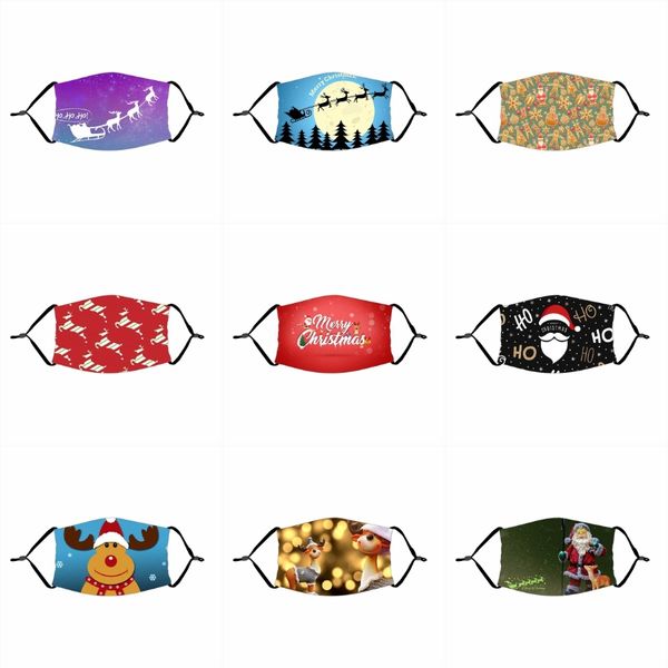 

designer printed women silk magic scarf face mask 14 styles chiffon handkerchief outdoor windproof half face dust-proof sunshade ma#207#229, Black