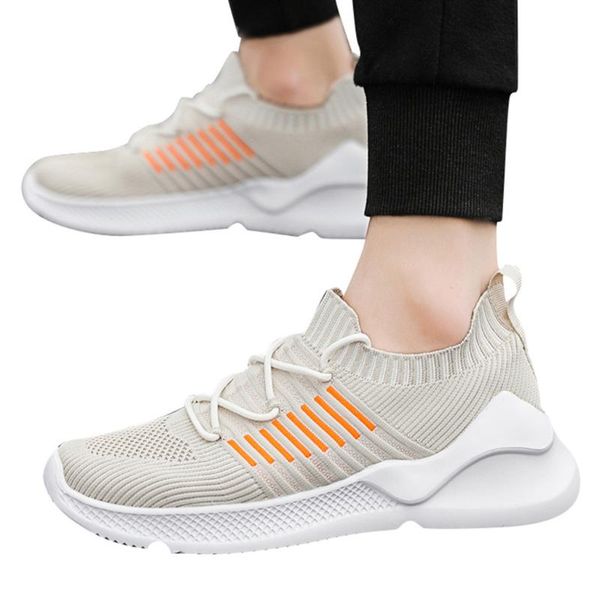 

sagace sneakers men's summer ventilation fashion casual running shoes thick-soled breathable mesh travel increase sneakers x0114, Black