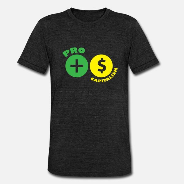 

capitalism t shirt men character short sleeve size s-3xl costume crazy basic spring trend shirt