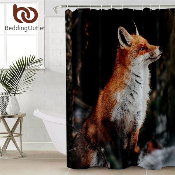 

shower curtains beddingoutlet bathroom curtain 3d print bath with hooks wildlife animal floral tribal dropship