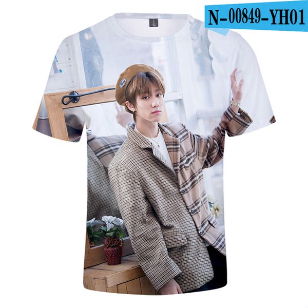 

kpop seventeen 3d print shirts harajuku plus size hippie men clothing