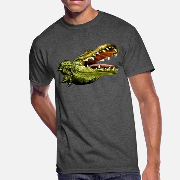 

crocodile t shirt men graphic 100% cotton s-3xl pictures graphic comical summer natural shirt