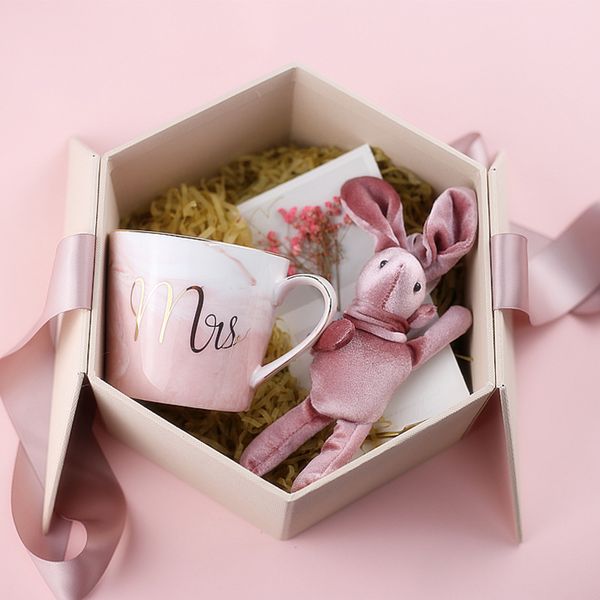 

1set lot unique personalized anniversary valentine's day birthday gift wedding hen party bride bridesmaid gifts ceramic cup set