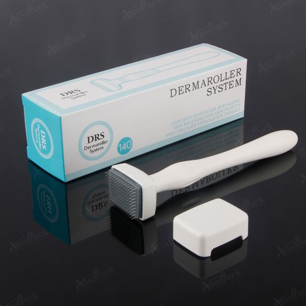 Neuankömmling Derma Roller DRS 140 Nadeln Edelstahl Einstellbare Mikronadel Gesichts-Dermaroller Stempelsystem Mikronadel-Roller-Kit