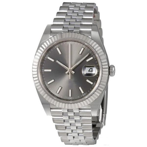 

luxury u1 factory v3 automatic sweeping 2813 automatic movement watch men datejust stainless original clasp president desinger mens watches, Slivery;brown